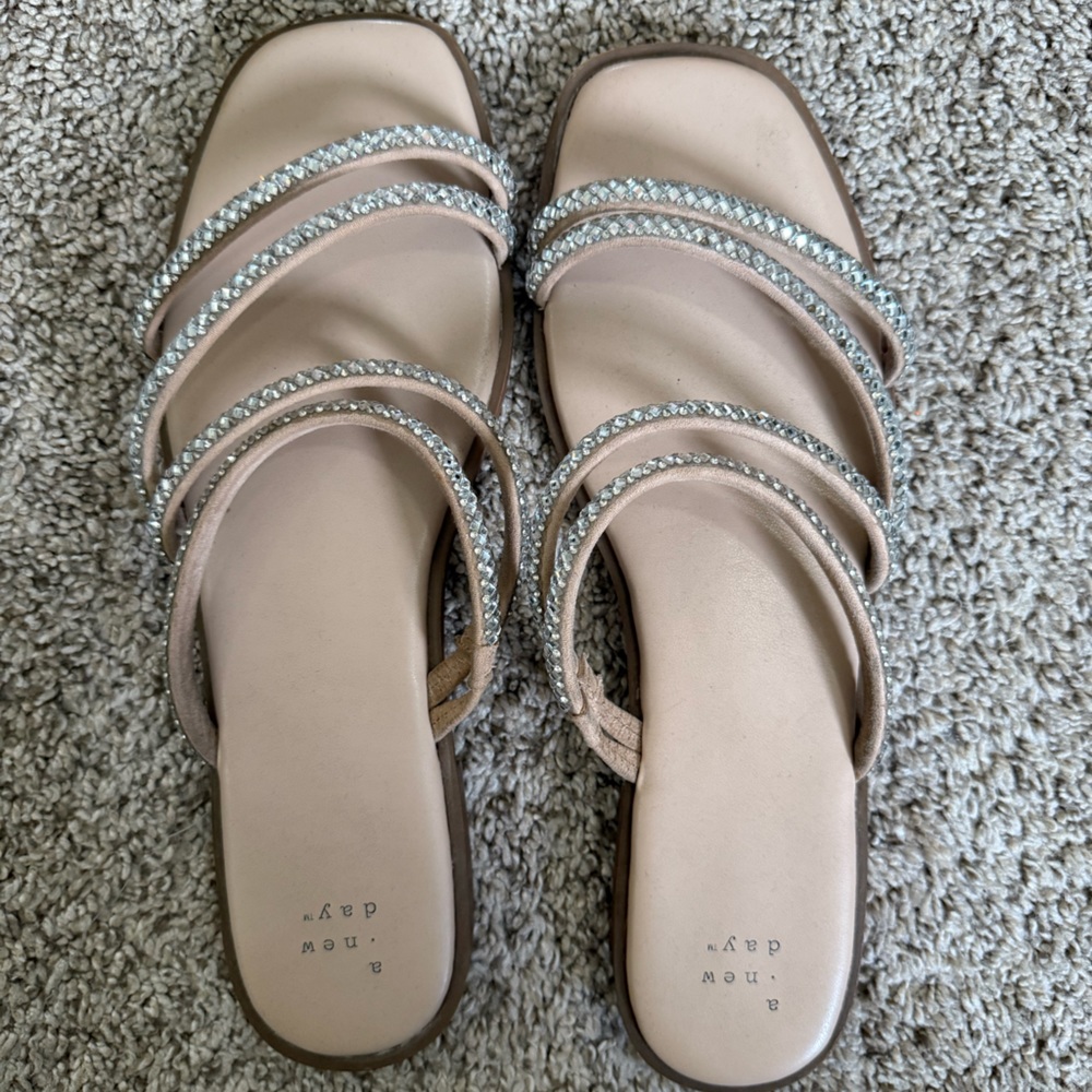 Rhinestone sandals